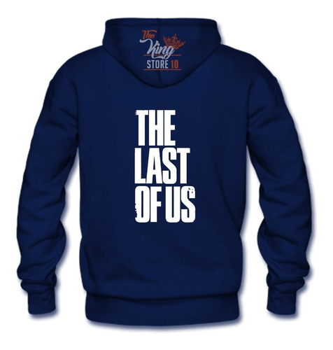 Poleron Cierre + Taza, The Last Of Us, Playstation, Gamer, Videojuego, Estampado, Xxxl / Kingstore10