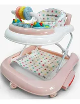 Comprar Andador Para Bebe Picaron Con Juguetes Y Caminador Babyhappy Color Rosa