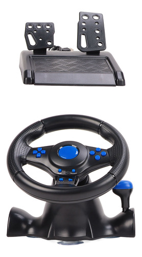 Pedal Usb 7 En 1 Con Dirección De Giro De 180°, Volante De J