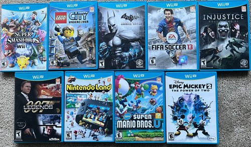 Colección De Juegos De Wii U