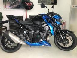 Suzuki Naked Gsx-s 750 Azul Com Preto