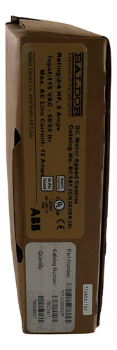 Bc141 Cn3000a20 Abb Targeta De Control De Velocidad Baldor