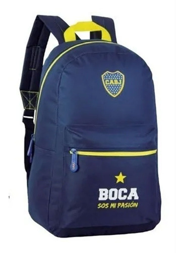 Mochila Boca Juniors Urbana Original Licencia 17 Bj64 Maple