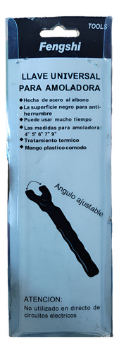 Llave Universal Para Amoladora Negro