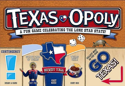 Juego De Mesa Texas-opoly/familiar