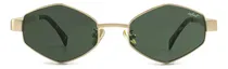 Comprar Anteojos Sol Infinit Belice Dorado Lente Verde Belice Verde - Green Dorado Dorado