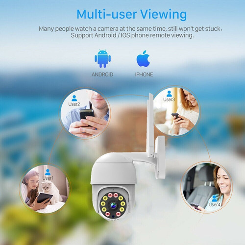 Camara Ip Wifi Exterior Inalambrica 2 Mp Zoom 5x Ml9754