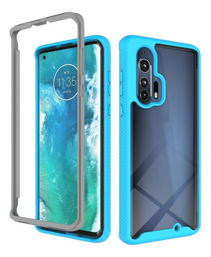 1 Funda De Color Sólido Para Motorola Moto Edge Plus