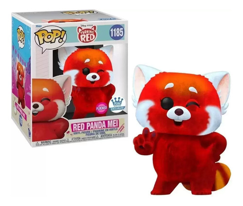 Funko Pop Red Panda Mei (1115) Turning Red Floked