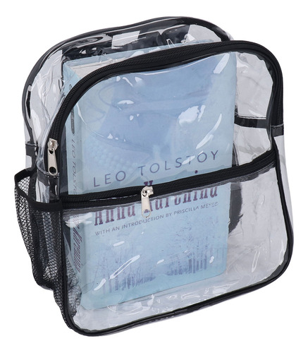 Mochila Transparente De Gran Capacidad, Mochila Escolar Tran