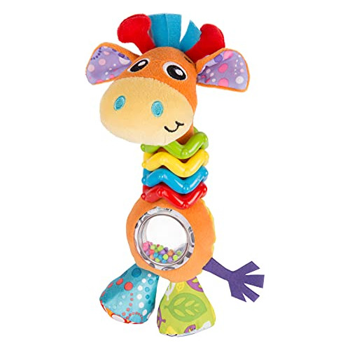 Playgro Bead Buddy Giraffe - Juguete Interactivo Para Bebé Y