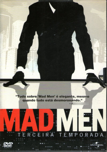 Box Dvd Madmen 3 Temporada