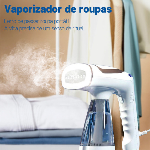 -- Mini Plancha De Vapor Portátil Inalámbrica For Viajes De