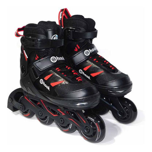 Patines En Linea Hook Power X Rojo