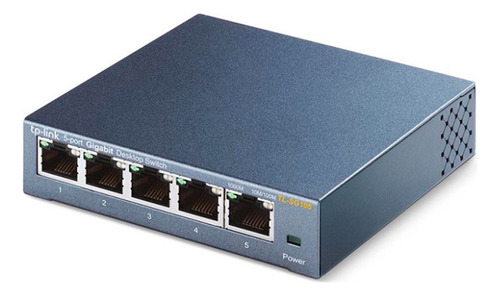 Switch Tp-link 5 Puertos Gigabit Case Metalico Tp-tl-sg105