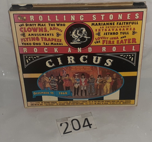 The Rolling Stones - Rock And Roll Circus   Cd Made In Usa