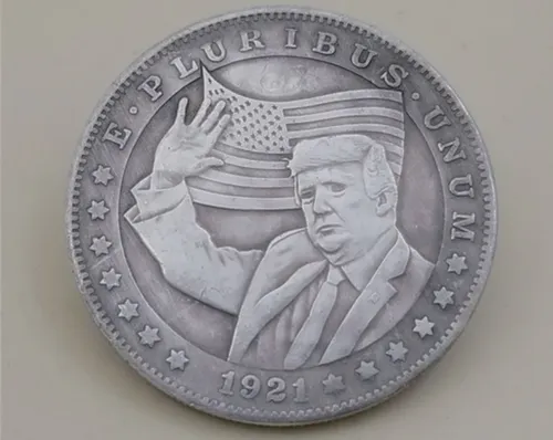 Moneda 1 Dólar Donald Trump, Hobo Pluribus One Dollar