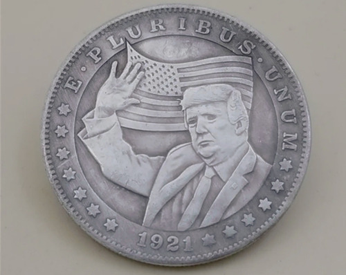 Moneda 1 Dólar Donald Trump, Hobo Pluribus One Dollar