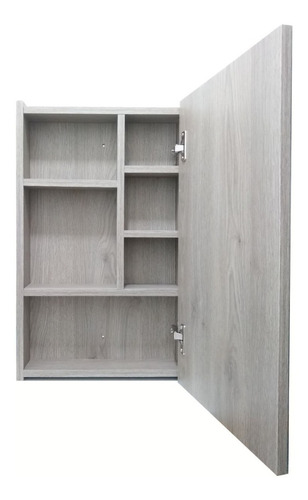 Botiquín Con Espejo Para Baño S Girs Fresno Bruma 60x37