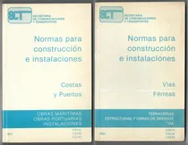 Comprar 2 Normas Construcción Costa Puerto Vías Sct Ingeniería Civil
