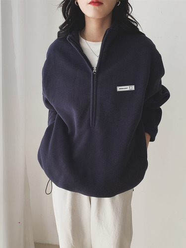 Sudadera Hoodie Mujer Forro Polar Más Terciopelo Con Cierre
