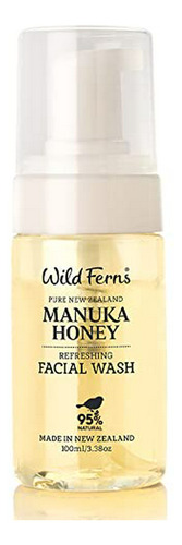 Wild Ferns Manuka Honey Refrescante Facial Wash.