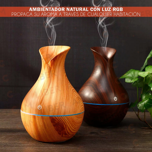 Humidificador Vaporizador Aromaterapia Aire Saludable Usb