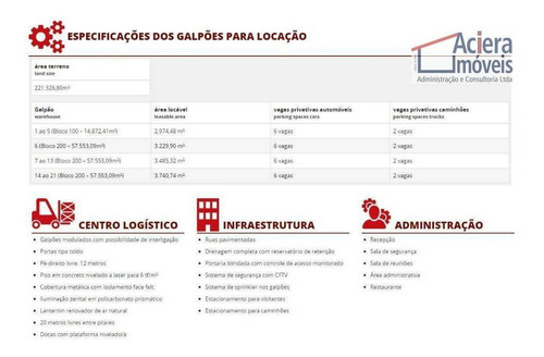 Imagem 3 de 5 de Galpão Para Alugar, 3485 M² - Batistini - São Bernardo Do Campo/sp. - Ga0626