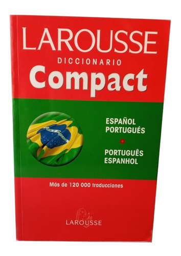 2 Diccionarios Larousse Compact: Inglés Y Portugués