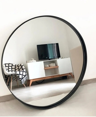 Imagen 2 de 10 de Espejo Redondo Hierro. 60 Cm Con Envío Incluido. Fabricante