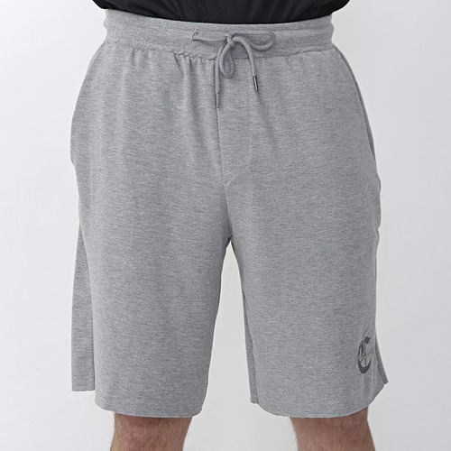 Bermuda Algodón Rústico Hombre Cara Cruz Jeans Con Bordado