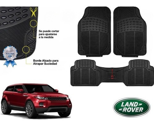 Tapetes Uso Rudo Negros Rd Range Rover Evoque 2019 A 2020