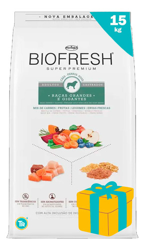 Alimento Biofresh Castrado Razas Grandes + Obsequio