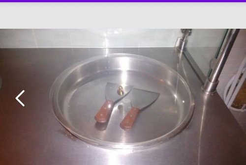 Máquina De Sorvetes Na Chapa