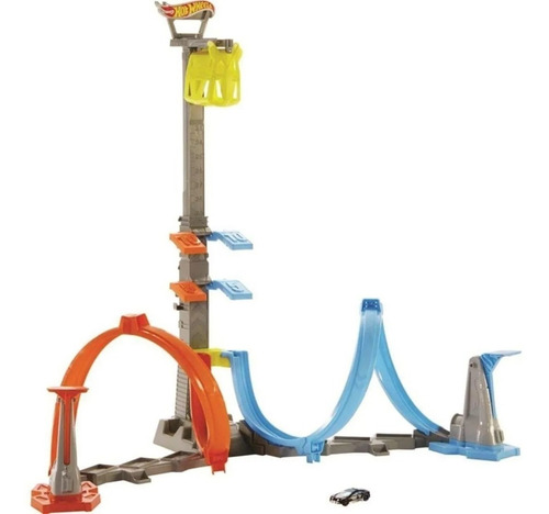 Imagem 2 de 2 de Hot Wheels Action Desafio Da Altura Grw39 Mattel