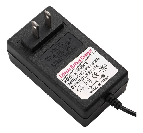 Adaptador De Corriente 29.4v1a Fuente De Cargador De Batería
