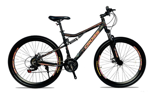 Imagen 3 de 3 de Bicicletas Montañera Doble Amortiguador Aro 27.5 Deportiva