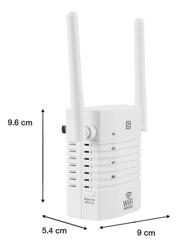 Repetidor De Señal Externo Mitzu Omnidireccional, Rs-1230