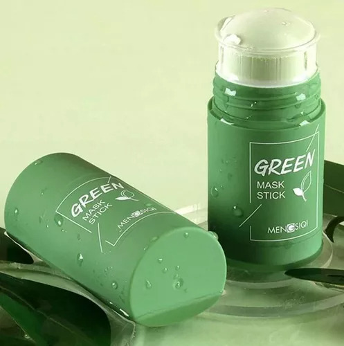 2chá Verde Máscara Sólida Tira Remove Acne Espinha E Cravos