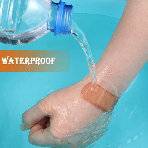 Vendaje Adhesivo Elástico Transparente, Resistente Al Agua,