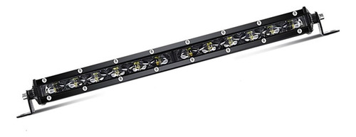 Barra De Luz Led Recta 6d 24v De Aluminio Orgánico
