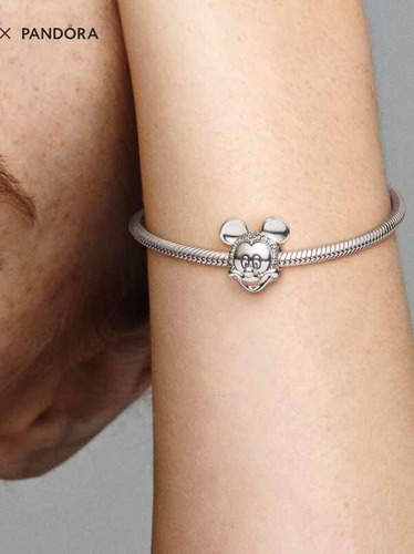 Charm Pandora De Clip En Pavé De Mickey Mouse De Disney