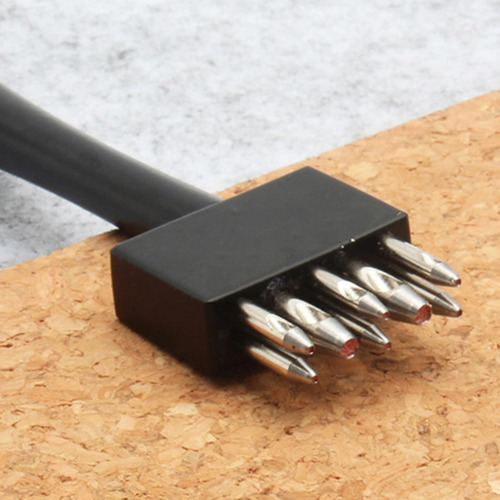 Herramienta De Bricolaje De Acero Para Perforar 8 Clavijas