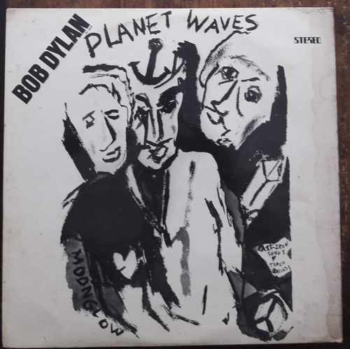 Lp Vinil (vg+) Bob Dylan Planet Waves 1a Ed Br 1974 Asylum 