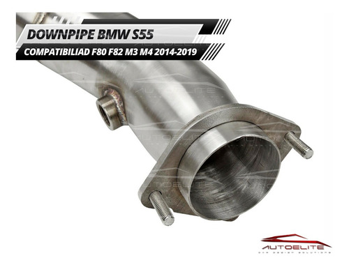 Imagen 3 de 10 de Downpipe Bmw 2/3/4 S55 F80 F82 M3 M4 2014-2019 Acd Performan