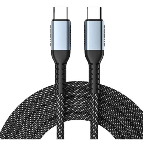 Cable Usb Tipo C - Tipo C 100w Pd Carga Rápida 2m 480 Mbps