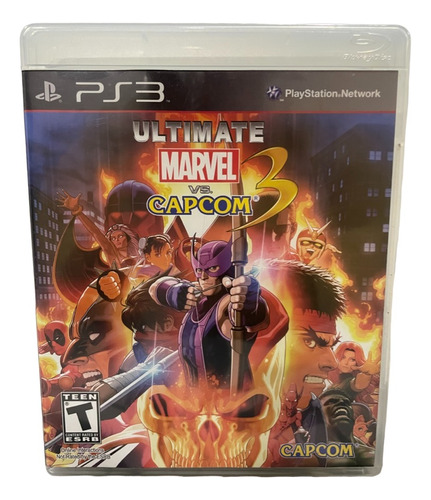 Ultimate Marvel Vs Capcom 3 (usado) - Play Station 3