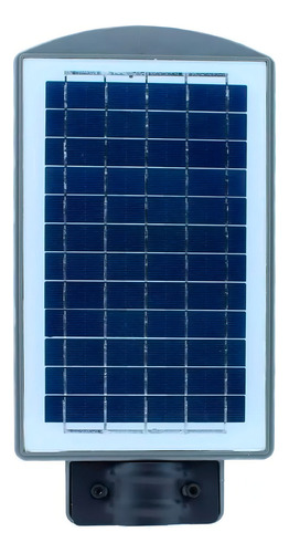 7 Pz Lampara Led Solar 30w Con Control Remoto Y Accesorios Color Luz Blanco Frio 6500k