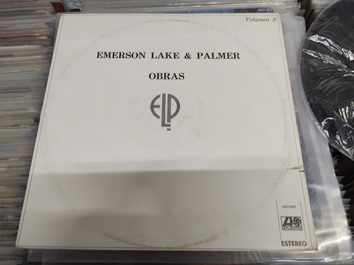 Emerson Lake And Palmer Obras Volumen 2 Vinyl,acetato,lp