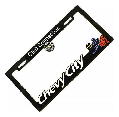 Par Portaplacas Chevrolet Chevy City